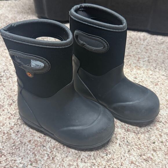 BOGS Black Waterproof Snow boot infant : Toddler Size 7 - Picture 1 of 9